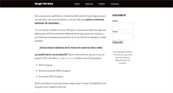 Desktop Screenshot of jorgeferreira.net