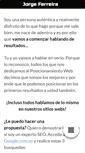 Mobile Screenshot of jorgeferreira.net